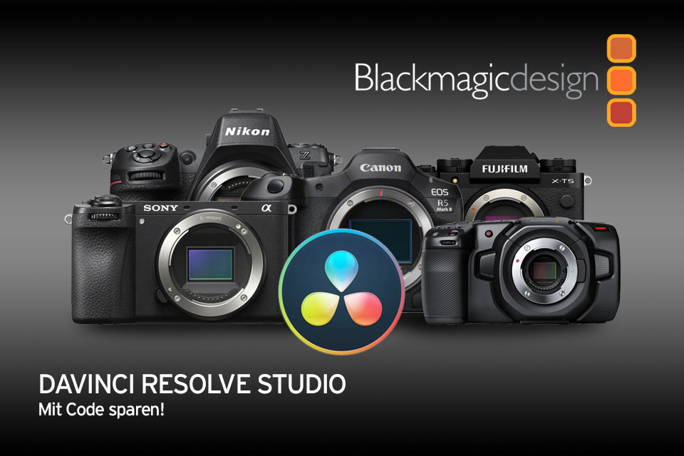 Da Vinci Resolve mit Aktionskamera 15% Rabatt 