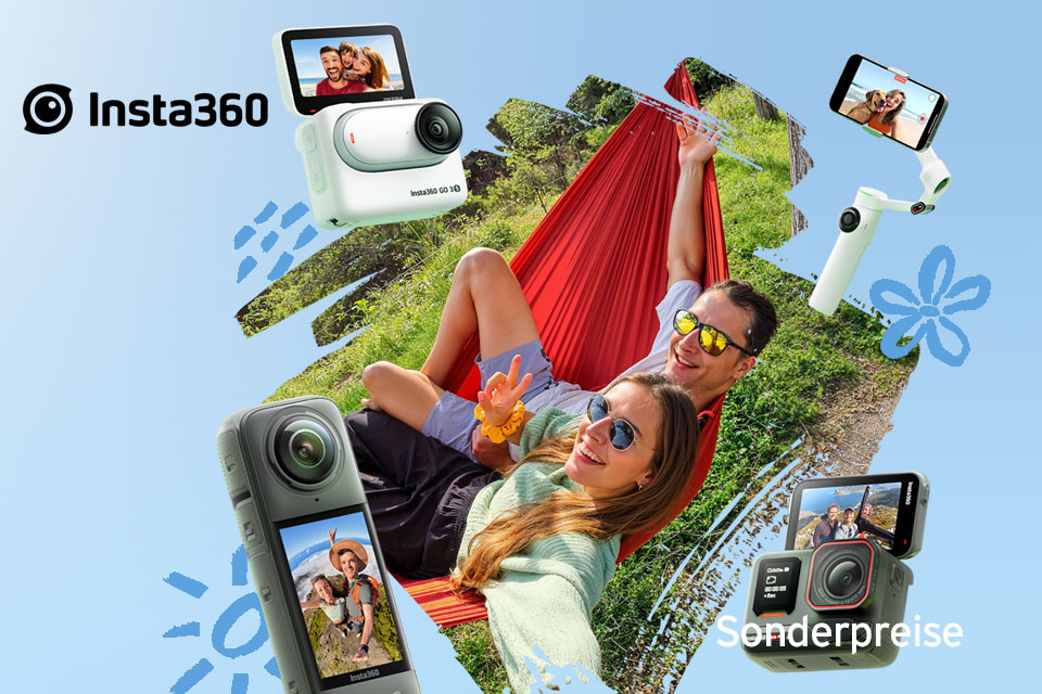 INSTA360 Summer Promotion Sofortrabatt auf ausgewählte Produkte 