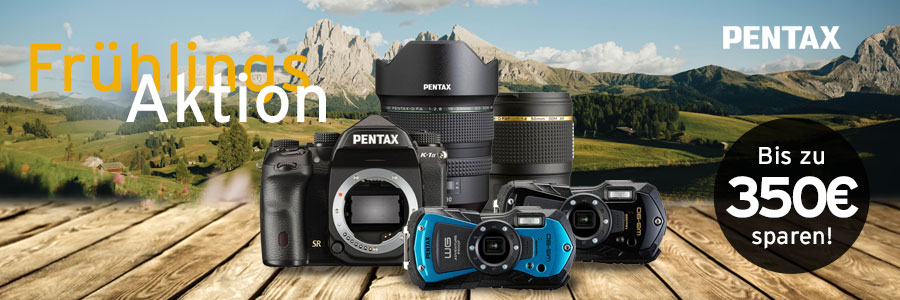 Pentax Frühlingspromotion