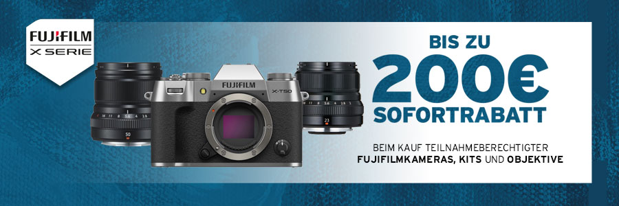Fujifilm X-T50 Kombi Sofortrabatt