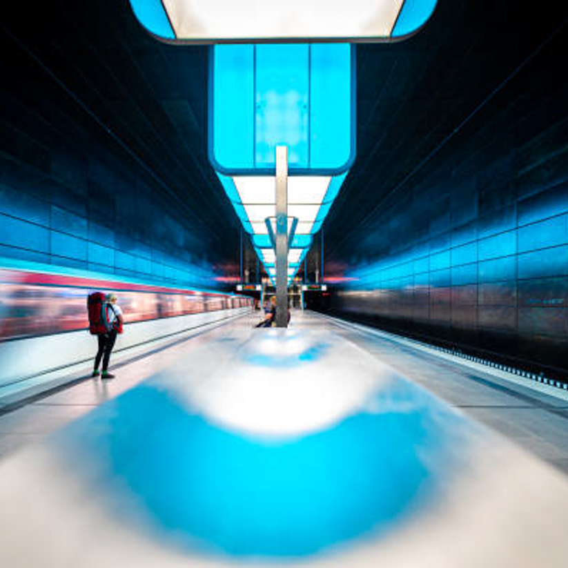 Underground – Münchens U-Bahn mit Licht, Linien und Bewegung